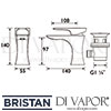 Bristan Hourglass Basin Mixer Waste Tap Dimensions